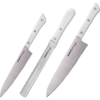 Набор из 3-х ножей SAMURA HARAKIRI SHR-0230W